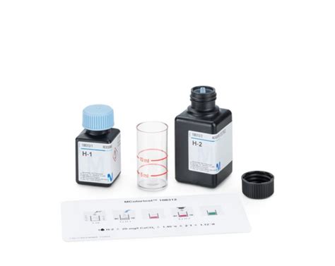 hardness test kit merck|mquant total hardness test.